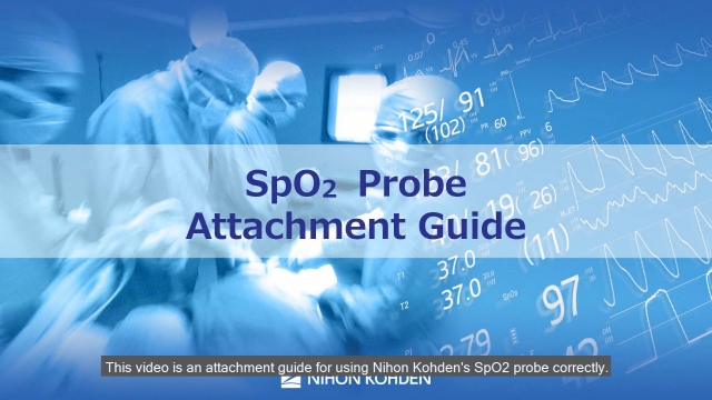 Nihon Kohdne SpO2 Probe Adult Education and Use